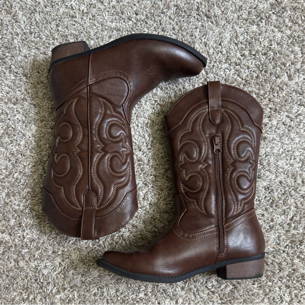 Brown Cowgirl boots